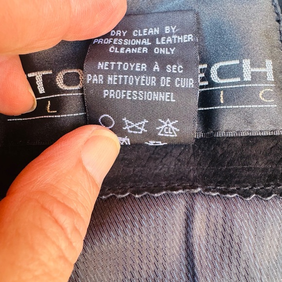 Men's LG Stormtech Classic Black Suede Jacket Epson Exceed Your Vision Embossed - Picture 11 of 11